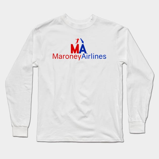 Maroney Airlines - Gymnastics Long Sleeve T-Shirt by jordynslefteyebrow